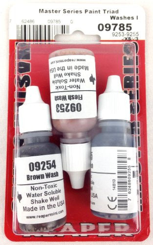 Reaper Master Series Paints Washes Triad Paints Washes/inks 9785