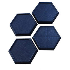 Dungeons & Dragons: Reaper: Reaper RPR74029 1in Hex Plastic Miniature Gaming Base (Pack of 20) Miniatures Race - Accessory: Miniatures;Tools