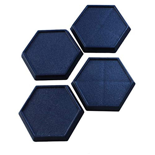 Dungeons & Dragons: Reaper: Reaper RPR74029 1in Hex Plastic Miniature Gaming Base (Pack of 20) Miniatures Race - Accessory: Miniatures;Tools