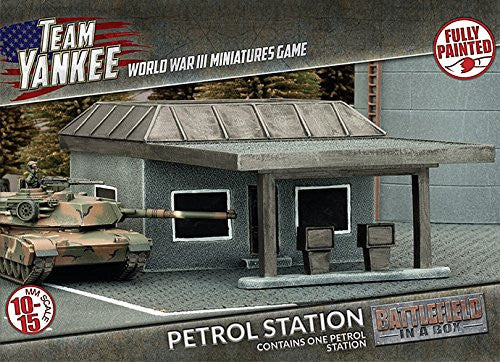 Flames of War Battlefield in a Box: Petrol Station ~ MAR