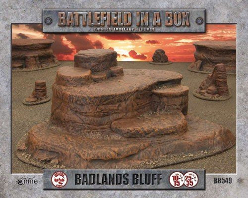 Battlefront Miniature Battlefield in a Box Badlands Bluff BB549
