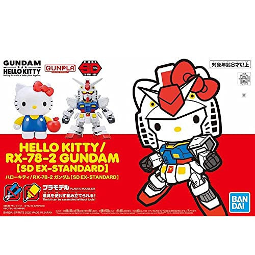 ExStandard Hello Kitty/RX782 Gundam Non Scale Kit Bandai SD Gundam 2503579