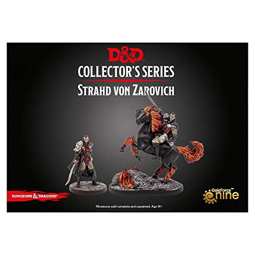 Dungeons and Dragons Gale Force Nine Gale Force 9 Curse of Strahd Strahd Foot & Mounted 2 figs Multicolor Miniatures D&D 71128