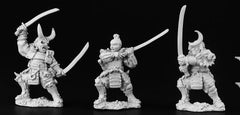 Dungeons and Dragons Reaper Samurai Dark Heaven Legends Miniatures D&D 3460