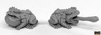 Dungeons & Dragons: Reaper Monster :Reaper s: 44024 - Giant Frogs Bones Black Fantasy s: Miniature