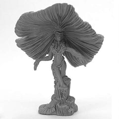 Dungeons & Dragons: Reaper Monster :Fungal Queen Bones Black Unpainted Plastic Mini Figure Reaper s: Miniature