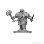 Dungeons & Dragons: Wizkids Dwarf Fighter: Nolzurs Marvelous Unpainted s: Wave 1: Orc Dwarf Male Fighter: Miniature