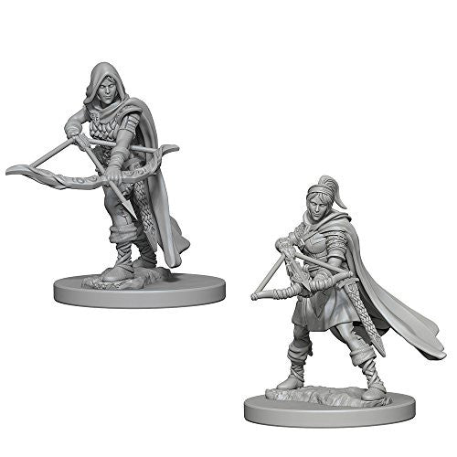 Dungeons and Dragons Wizkids Nolzurs Marvelous Unpainted s Wave 1 Tabaxi Human Female Ranger Miniature D&D WZK72636