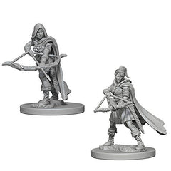 Dungeons and Dragons Wizkids Nolzurs Marvelous Unpainted s Wave 1 Tabaxi Human Female Ranger Miniature D&D WZK72636
