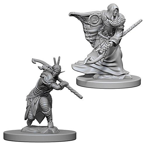 Dungeons and Dragons Wizkids Elf Druid Nolzurs Marvelous Unpainted s Wave 4 Elf Male Druid Paladin Miniature D&D WZK72641