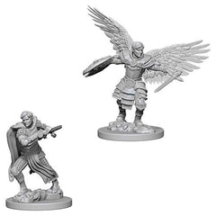 Dungeons & Dragons: Wizkids Aasimar Fighter: Nolzurs Marvelous Unpainted s: Wave 6: Aasimar Male Fighter : Miniature