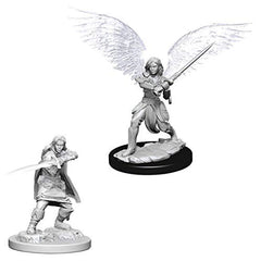 Dungeons & Dragons: Wizkids Aasimar Fighter:WizKids Nolzur's Marvelous s: Female Aasimar Fighte: Miniature