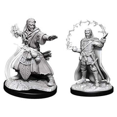 Dungeons and Dragons Wizkids Human WizardWizKids Nolzurs Marvelous Upainted s Wave 11 Male Human Wizard Miniature D&D WZK90011