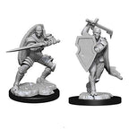 Dungeons and Dragons Wizkids Warforged Fighter Nolzur's Marvelous Unpainted s Warforged Fighter Male Miniature D&D WZK90147