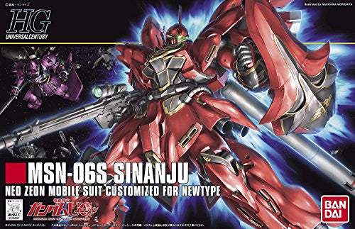 HGUC 1/144 Sinanju Plastic Model