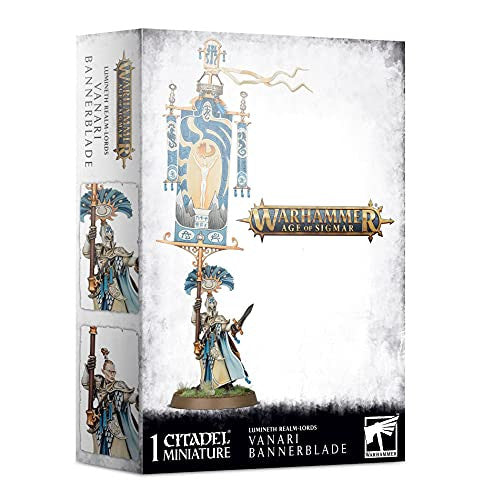 Games Workshop Warhammer Age of Sigmar Grand Alliance Order Lumineth Realm-Lords Vanari Bannerblade 87-17