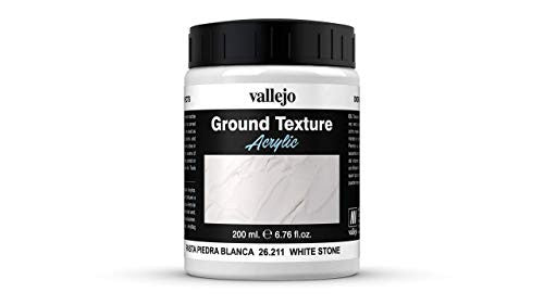Vallejo White Stone Paste Non Toxic Glues and Liquids 200ml VAL-26211