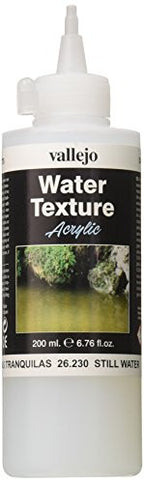 Vallejo Water Texture Acrylic Still Water Non Toxic Glues and Liquids 200ml VAL-26230