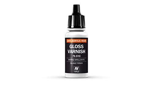 Vallejo Gloss Varnish Non Toxic Acrylic Paint 17ml VAL-70510