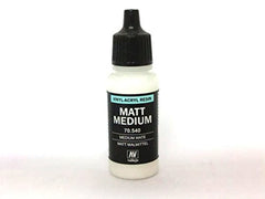 Vallejo Matt Medium Non Toxic Acrylic Paint 17ml VAL-70540