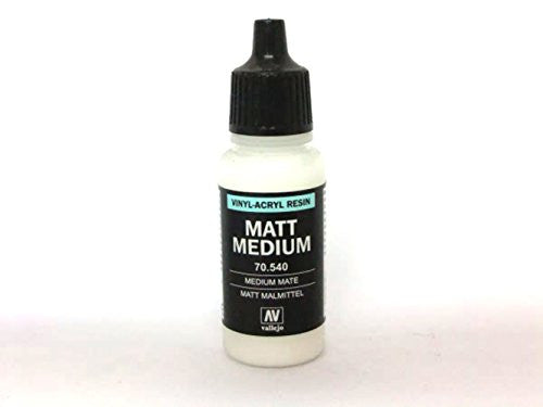 Vallejo Matt Medium Non Toxic Acrylic Paint 17ml VAL-70540