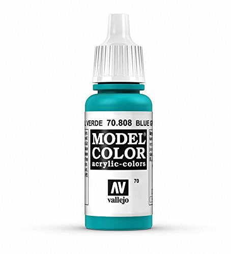 Vallejo Model Color Green Blue Non Toxic Paint 17ml VAL-70808