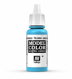 Vallejo Model Color Deep Sky Blue Non Toxic Paints 17ml VAL-70844