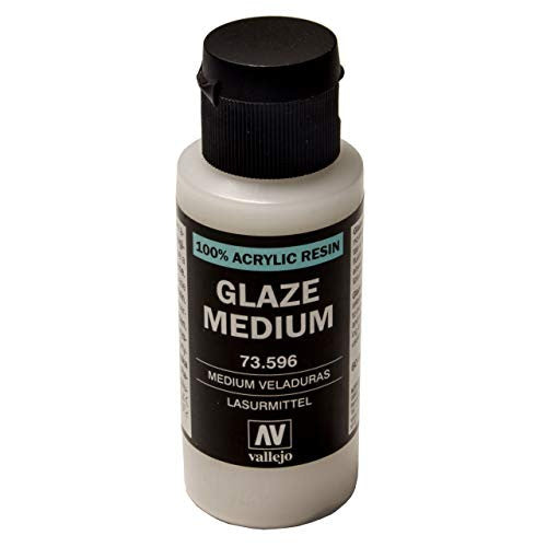 Vallejo Glaze Medium Non Toxic Acrylic Paints 60ml VAL-73596