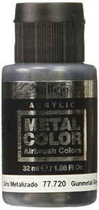 Vallejo Gunmetal Grey Metal Color Arcylic 32ml VAL-77720