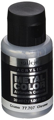 Vallejo Chrome Metal Color Acrylilc 32ml VAL-77707