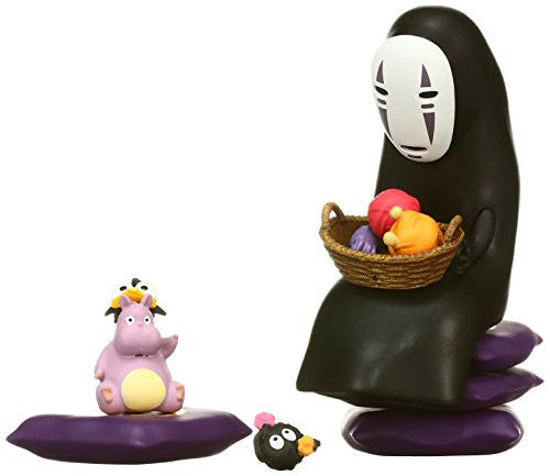 Ensky Spirited Away No Face Nosechara Stacking Figure Assortment (NOS-72) - Official Studio Ghibli Merchandise