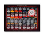 Vallejo Game Color Water Based Acrylic Paints Intro Set 16 Non Toxic 17ml VJP72299