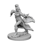 Dungeons and Dragons Wizkids Elf SorcererWizKids Pathfinder Deep Cuts Unpainted s Elf Female Sorcerer Miniature D&D WZK72606