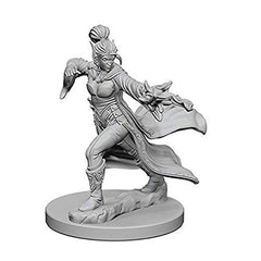 Dungeons and Dragons Wizkids Elf SorcererWizKids Pathfinder Deep Cuts Unpainted s Elf Female Sorcerer Miniature D&D WZK72606
