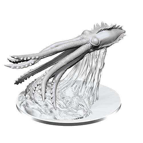 Dungeons and Dragons Wizkids Monster Nolzur's Marvelous Unpainted s W14 Juvenile Kraken Miniature D&D WZK90255