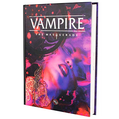Dungeons & Dragons: Modiphius Entertainment: Modiphius Entertainment Vampire : The Masquerade 5th Edition. RPG for Adults, Family and Kids 13 Years Old and Up (Hardback, Full Color RPG): Non-Core Books