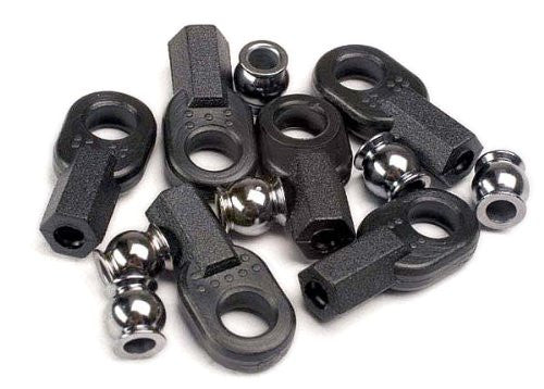 Traxxas 2742 Rod Ends and Ball Connector, Set of 6