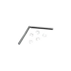 Traxxas 3740 Steel Suspension Pins, 2.5x31.5mm (pair)