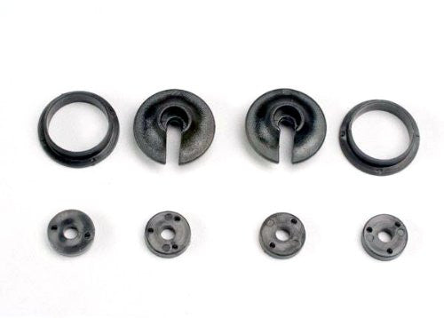 Traxxas 3768 Upper and Lower Spring Retainers and Piston Head Set pair TRX-3768