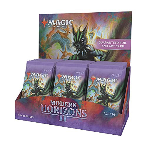 MTG Magic The Gathering Modern Horizons 2 Set Booster Box 30 Packs 360 Magic Cards WOC-C97540000