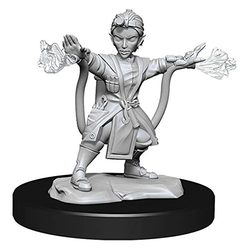 Wizkids Dungeons And Dragons Gnome Artificer Nolzur's Marvelous Unpainted S W14 Female Miniature D&D WZK90231