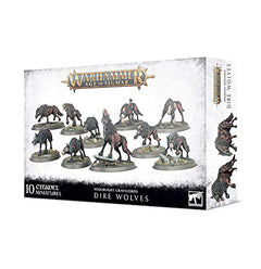 Games Workshop Warhammer Age of Sigmar Soulblight Gravelords Dire Wolves Miniature 91-45