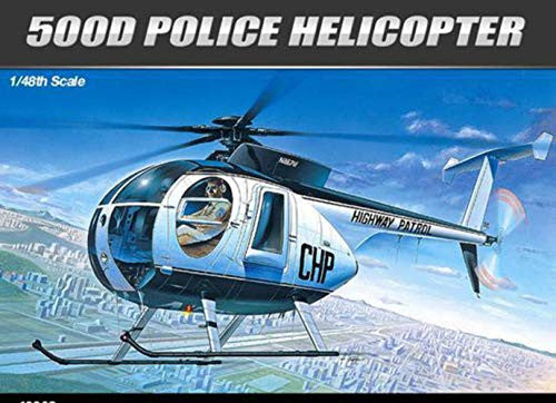 Academy Hughes 500D Police Helicopter