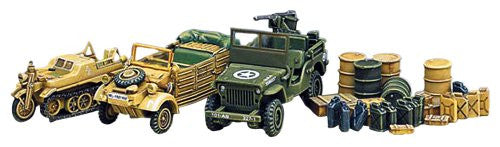 Academy Light Vehicles of Allied And Axis During WWII Model Kit