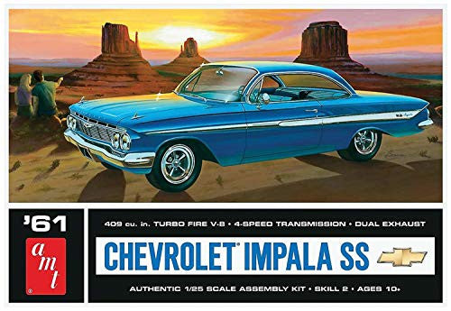 AMT 1/25 Scale 1961 Chevrolet Impala SS Model Kit