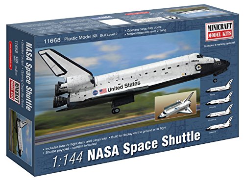 Minicraft NASA Shuttle Building Kit, 1/144 Scale
