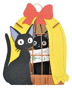 Ensky Kiki's Delivery Service Jiji in Cage Paper Theater (PT-085) - Official Studio Ghibli Merchandise