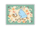 Marushin My Neighbor Totoro [Totoro in The Bushes] Medium Size Sherpa Blanket - Official Studio Ghibli Merchandise
