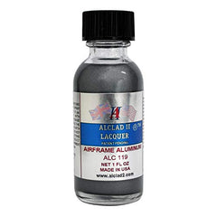 Alclad II Lacquers Airframe Aluminum 1oz Paints ALC-119