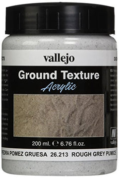 Vallejo Ground Texture Rough Grey Pumice 200ml VLJ-26213